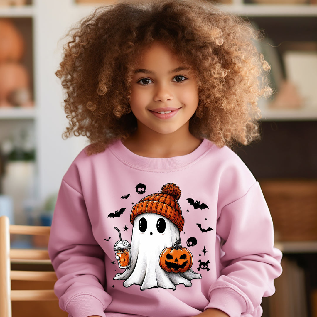 Cute Little Ghost - Kids Sweatshirt