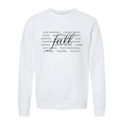 Fall Sayings (Adults -Sweatshirt)