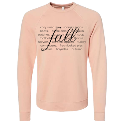 Fall Sayings (Adults -Sweatshirt)