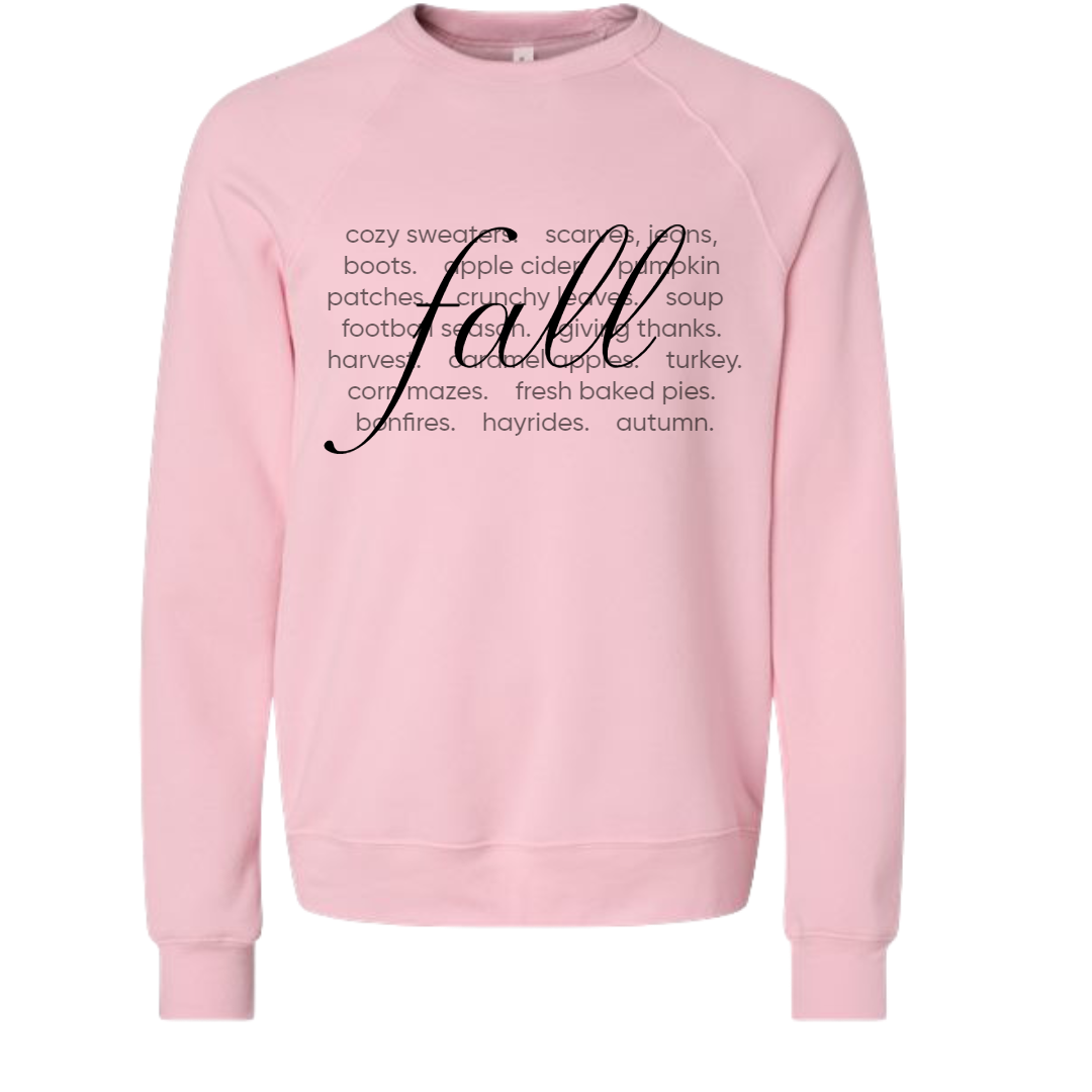 Fall Sayings (Adults -Sweatshirt)