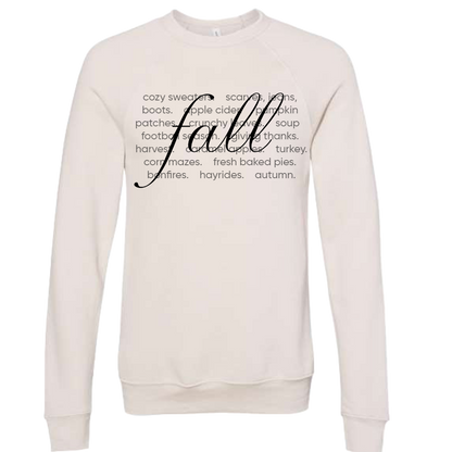 Fall Sayings (Adults -Sweatshirt)