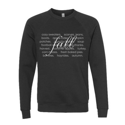 Fall Sayings (Adults -Sweatshirt)