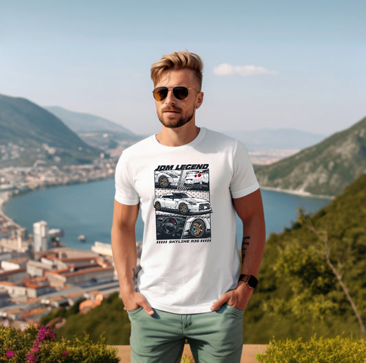 Skyline R35 (Adult Unisex T-Shirt)