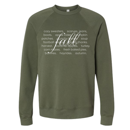 Fall Sayings (Adults -Sweatshirt)