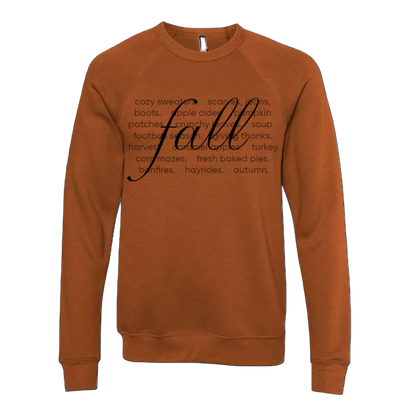 Fall Sayings (Adults -Sweatshirt)