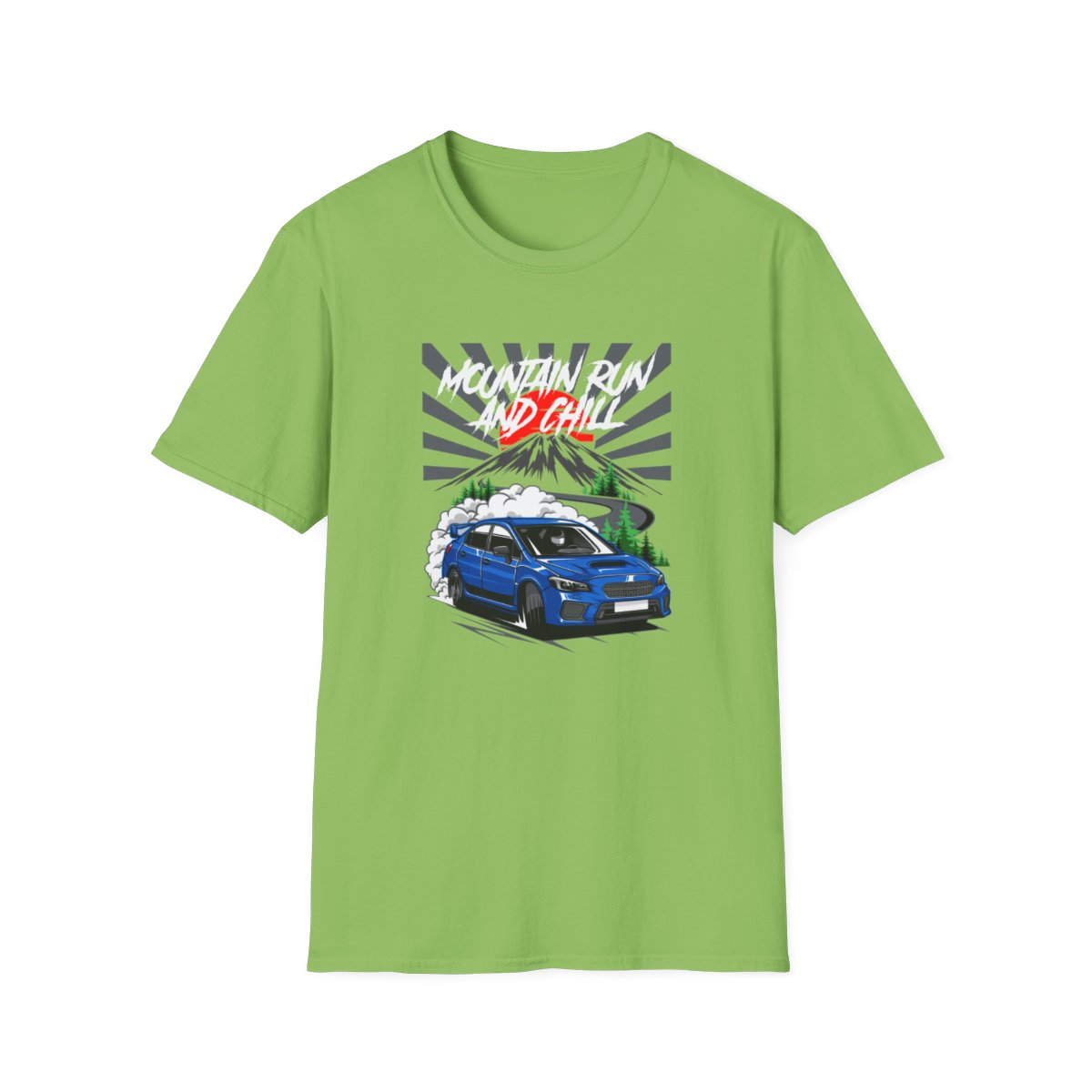 WRX STi - Mountain Run & Chill (Womens T-Shirt)