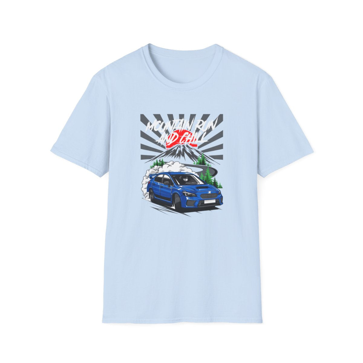 WRX STi - Mountain Run & Chill (Womens T-Shirt)