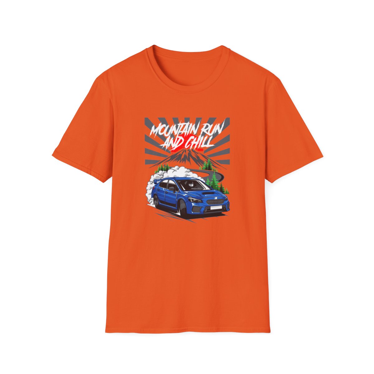 WRX STi - Mountain Run & Chill (Womens T-Shirt)