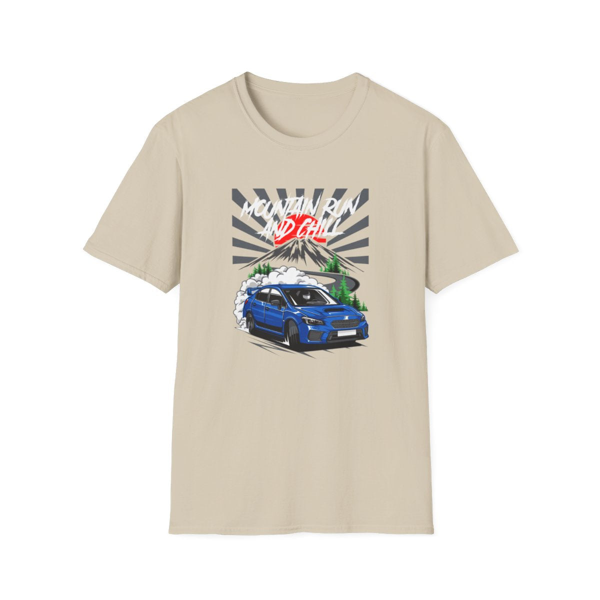 WRX STi - Mountain Run & Chill (Womens T-Shirt)