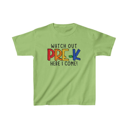 Watch Out Pre-K (Kids Unisex T-Shirt)