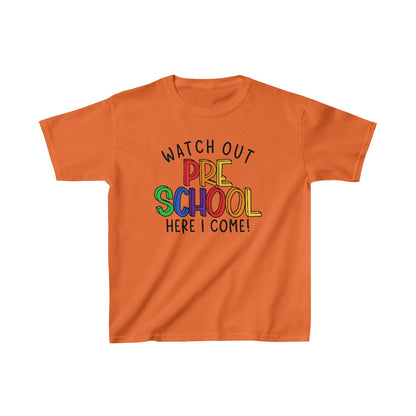 Watch Out Pre-School, Here I Come (Kids Unisex T-Shirt)