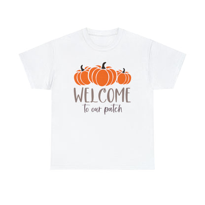 Welcome To Our Patch Unisex Adult T-Shirt - Shirt Source LLC