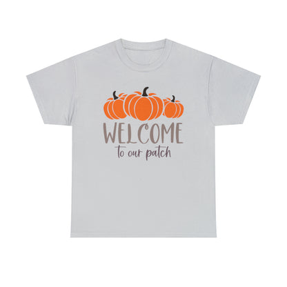 Welcome To Our Patch Unisex Adult T-Shirt - Shirt Source LLC