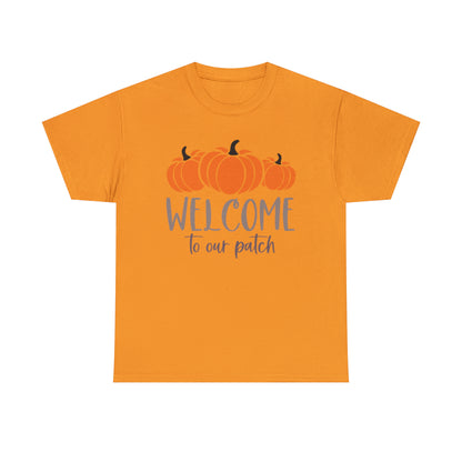 Welcome To Our Patch Unisex Adult T-Shirt - Shirt Source LLC