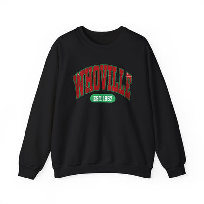 Whoville Varsity Style (Adult Unisex Sweatshirt)