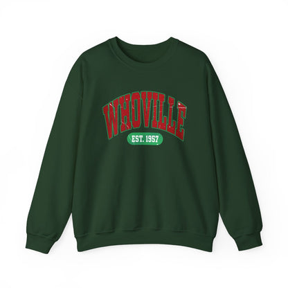 Whoville Varsity Style (Adult Unisex Sweatshirt)