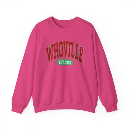 Whoville Varsity Style (Adult Unisex Sweatshirt)