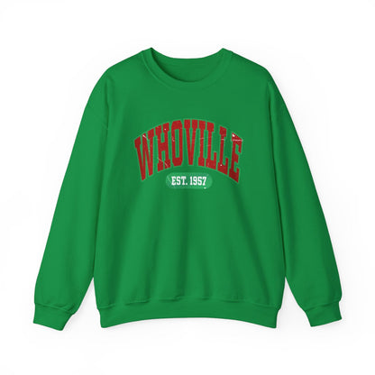 Whoville Varsity Style (Adult Unisex Sweatshirt)