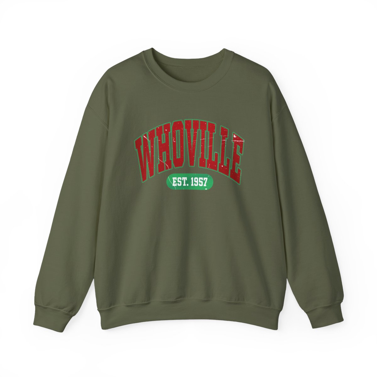 Whoville Varsity Style (Adult Unisex Sweatshirt)