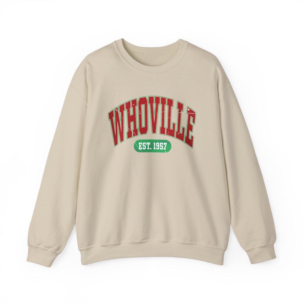 Whoville Varsity Style (Adult Unisex Sweatshirt)