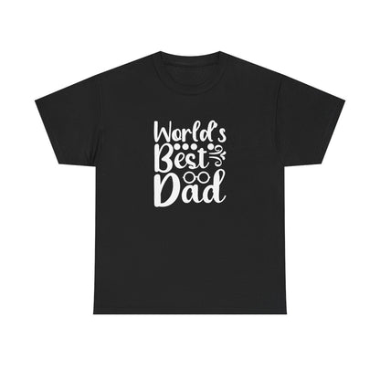 Meilleur papa du monde (T-shirt unisexe adulte)