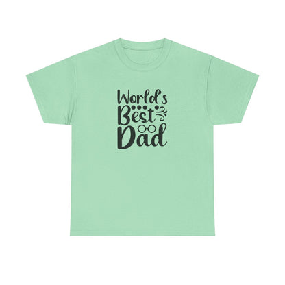 Worlds Best Dad (Adult Unisex T-Shirt)