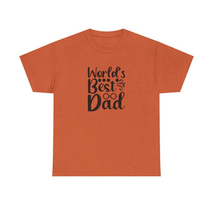 Meilleur papa du monde (T-shirt unisexe adulte)