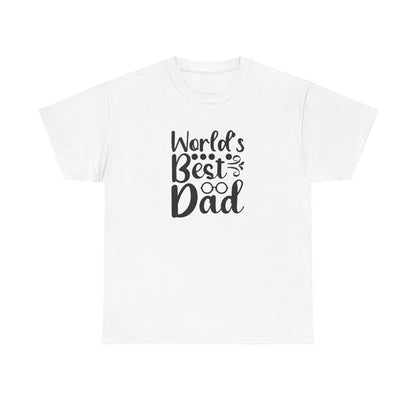 Meilleur papa du monde (T-shirt unisexe adulte)