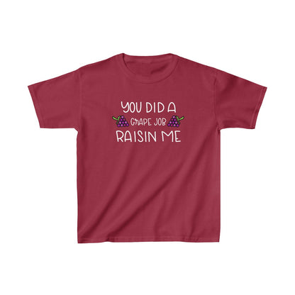 Vous avez fait un travail de raisin Raisin Me (T-shirt unisexe pour enfants)